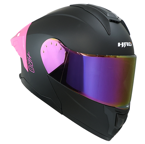 CASCO NEGRO M/AZUL SOLID HRO 3480 L