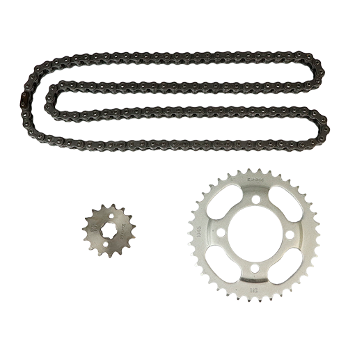 KIT DE SPRCKT HONDACGL125 38T 15/38T KIM