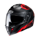 CASCO HJC I90 LARK MATE NEGRO/ROJO M