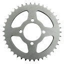 YBR125 - KIT DE SPROCKET 43T/14T - JTK