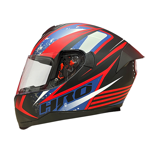 CASCO NEGRO M/ROJO SHRIKE HRO 511 S