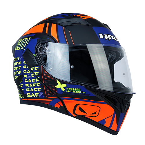 CASCO NEGRO M/AZUL UNREAL HRO 3400 L