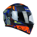 CASCO NEGRO M/AZUL UNREAL HRO 3400 L