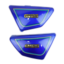 SET DE TAPA RH/LH SUZUKI GN125H AZUL KIM