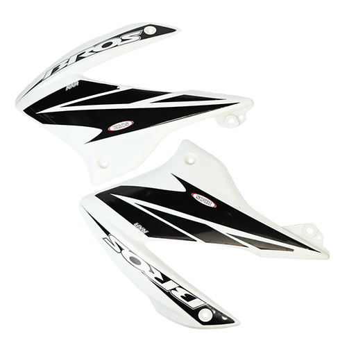 SET DE TAPADERAS DE TANQUE BLANCA NXR125