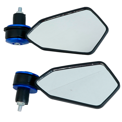 SET DE ESPEJOS MONSTER AZUL KIMTEC