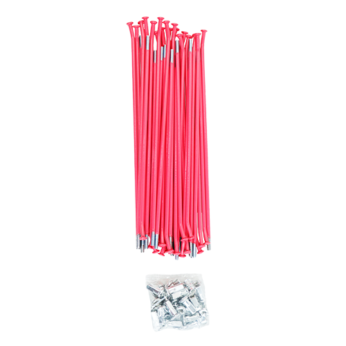SET DE RAYOS TRAS HONDA NXR125 ROSADO KI