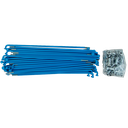 SET DE RAYOS TRAS/DELANT SUZUKI AX100 AZ