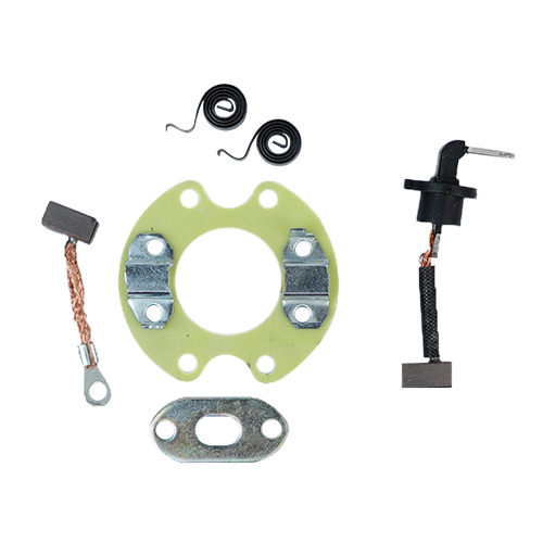 SET DE CARBONES DE STARTER MOTONETA GY6