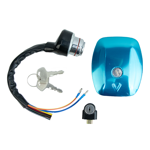 SWITCH ARRAN/TAPON GAS/CANDADO SUZUKI AX