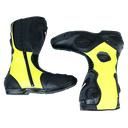 BOTAS SPORT BLACK BIKE NEGRO/AMARILLO 10