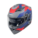 CASCO GRIS M/ROJO LOU HRO 3400 S