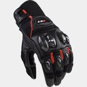 GUANTES SPARK 2 MAN LS2 NEGRO/ROJO L