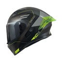CASCO NEGRO M/AMARILLO ZAYKO ICH-3120 S