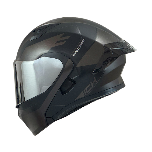 CASCO NEGRO MATE ZAYKO ICH-3120 XL
