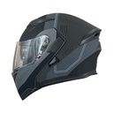 CASCO GRIS M/NEGRO JULLS HRO 3400 XXL