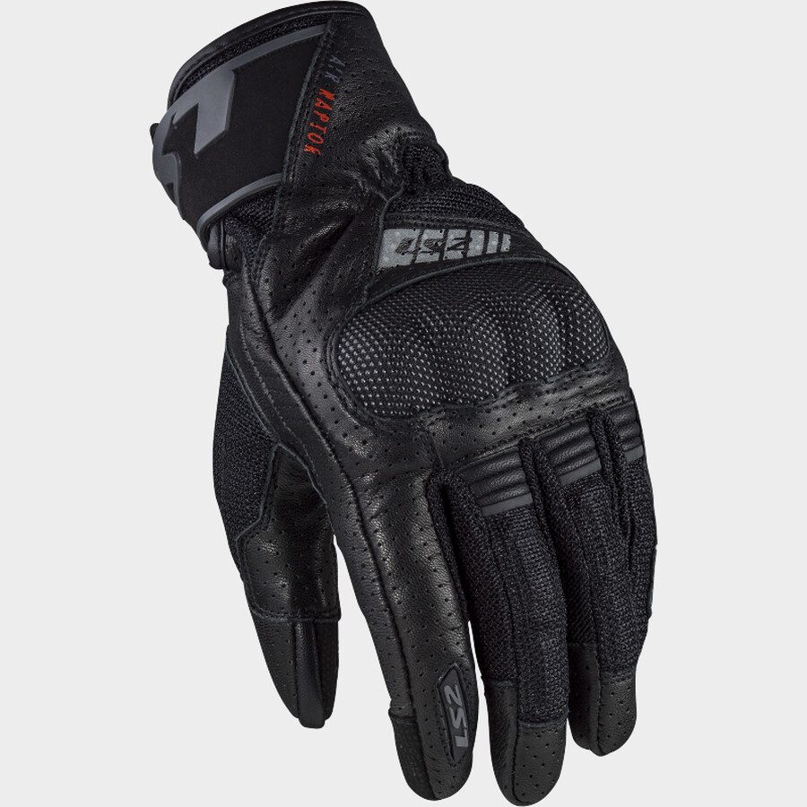 GUANTES RAPTOR MAN LS2 NEGRO XXL