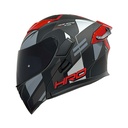 CASCO GRIS M/ROJO FORT.IN-EVO XXL