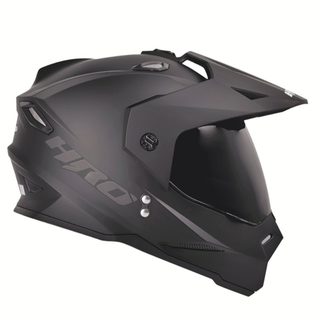 CASCO NEGRO/MATE SOLID HRO MX330 XXL
