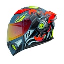 CASCO AZUL M/AMARILLO ROBOT-EVO XL
