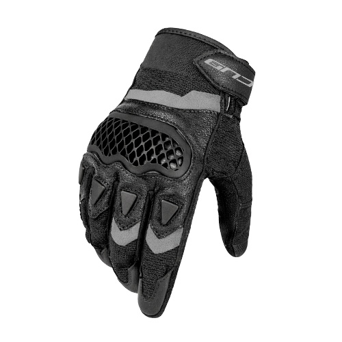 GUANTE CORTO P/TACTIL SD2035 NEG/GR L