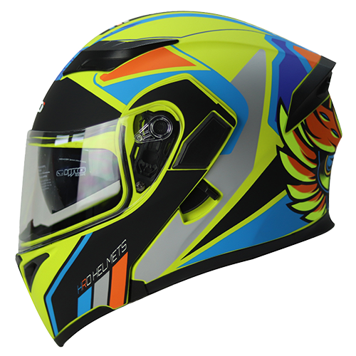 [HRO-3400SDV-MAGIC_AMAMAZS] CASCO AMARILLO M/AZUL MAGIC HRO 3400 S