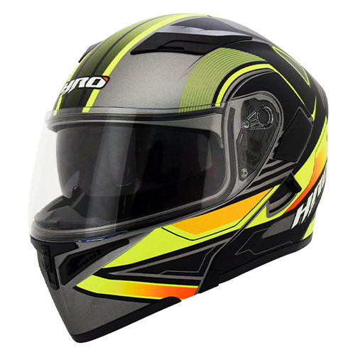 [HRO-3400SDV-TAHINA_NMAMAS] CASCO NEGRO M/AMARILLO TAHINA HRO 3400 S