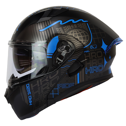 CASCO NEGRO M/AZUL WWIDE HRO 3420 S