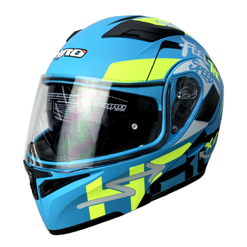 CASCO AZUL M/AMARILLO COPY HRO 3400 M