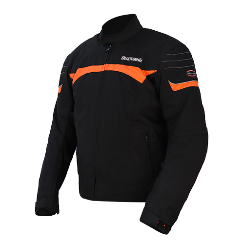 [TUFFJ058XL] JACKET CHOPPER BB NEGRO/NARANJA 4S XL