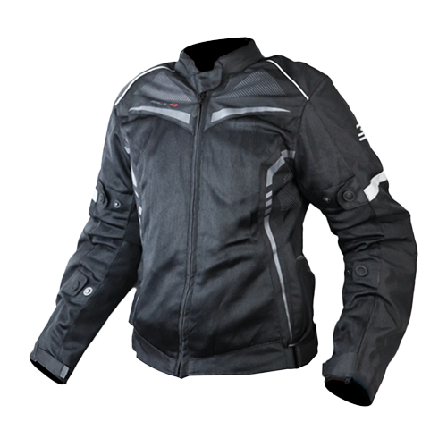 [SD1609-02J2023-XS] CHUMPA-LADY-SD-LINER-LLUVIA-NEGRO-XS