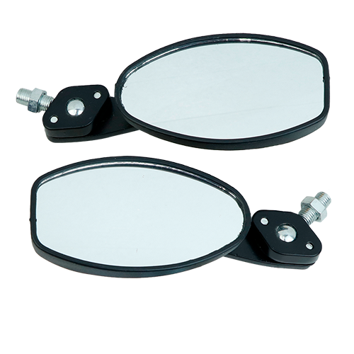 [KR-2669-3AMA_K] SET DE ESPEJOS OVALADOS AMARILLO/NEGRO K