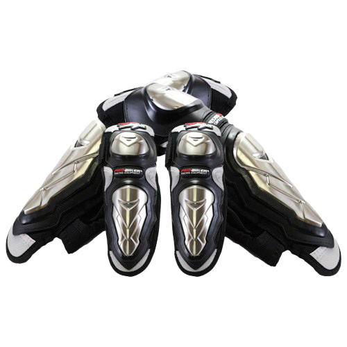 [HX-P19] SET DE RODILLERAS/CODERAS DE LUJO/ALUM