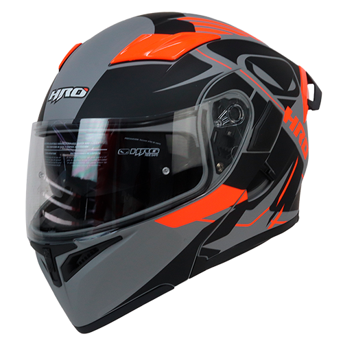 [HRO-3400SDV-RARE_GRMNARXL] CASCO GRIS M/NAR RARE HRO-EVO XL