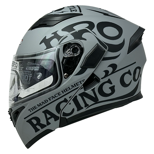 [HRO-3400SDV-RDNA_GRMNS] CASCO GRIS M/NEGRO RDNA HRO 3400 S