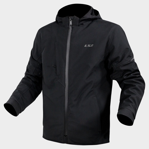 [W0112N3XL] CHUMPA BOLTON MAN LS2 NEGRO 3XL