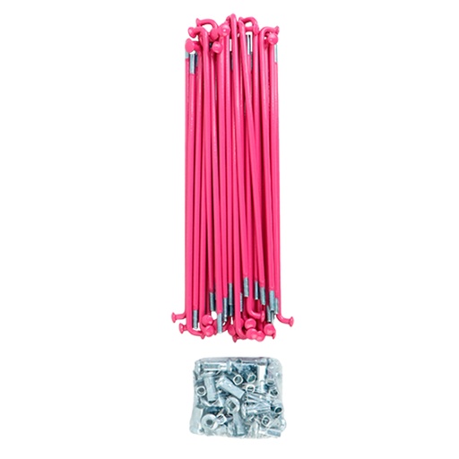 [9760641158RO_K] SET DE RAYOS TRAS/DELANT HONDA CGL125 RO