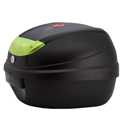 CAJUELA NEGRO M/VERDE 30LT TOMCAT