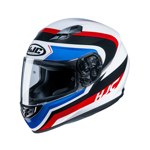 CASCO HJC-CS15 BLANC/AZUL/ROJO RAKO S