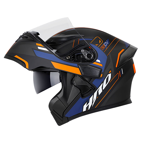 CASCO NEGRO M/AZUL HACHI HRO 3400 S