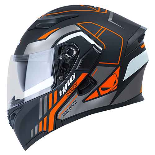 CASCO NEGRO M/NARANJA RISK HRO 3400 S