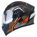 CASCO NEGRO M/NARANJA RISK HRO 3400 S