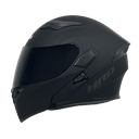 CASCO NEGRO MATE LISO HRO 3400 S