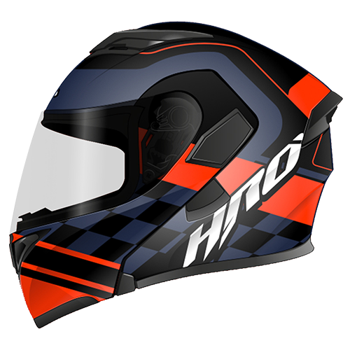 CASCO NEGRO M/NARANJA SPEED HRO 3400 S
