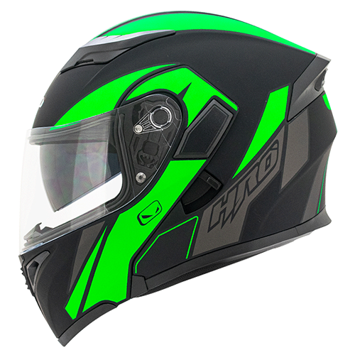 CASCO NEG M/VERD NEON STROKE HRO 3400 M