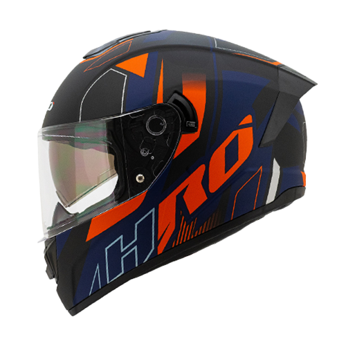 CASCO NEGRO M/AZUL FRENZ HRO 518 S