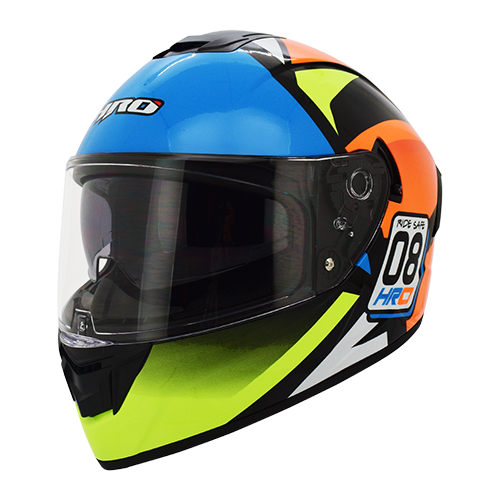 CASCO NEGRO M/NARANJA ROSTOV HRO 518 M