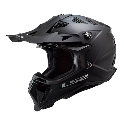 CASCO LS2 NIOR NEGRO MATE M