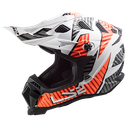 CASCO MX700 EVO ASTRO BLANCO/NARAN LS2 L