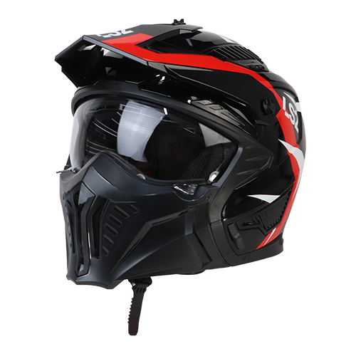 CASCO LS2 DRIFTER TRIALITY ROJO S